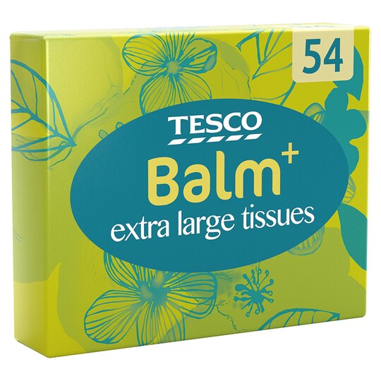 Tesco Tissues Balm Mansize Tesco Groceries