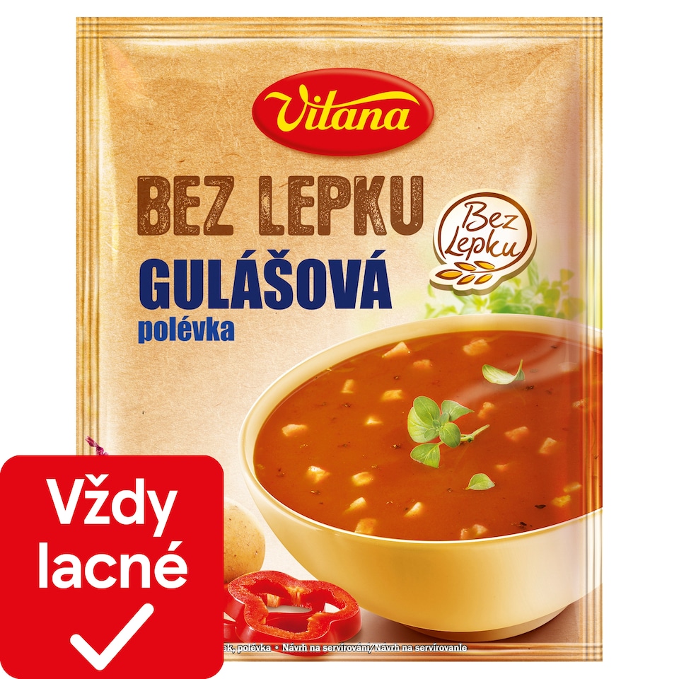 Vitana Bezgluténová gulášová polievka 60 g