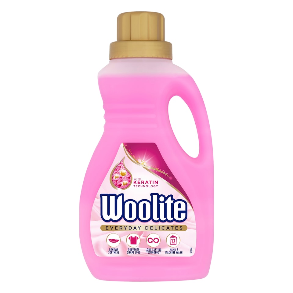 Woolite For Delicates Washing Liquid Laundry Detergent 750ml