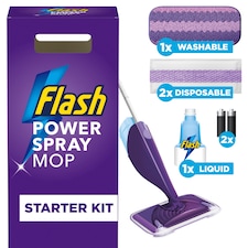 Flash Power Spray Mop Starter Kit