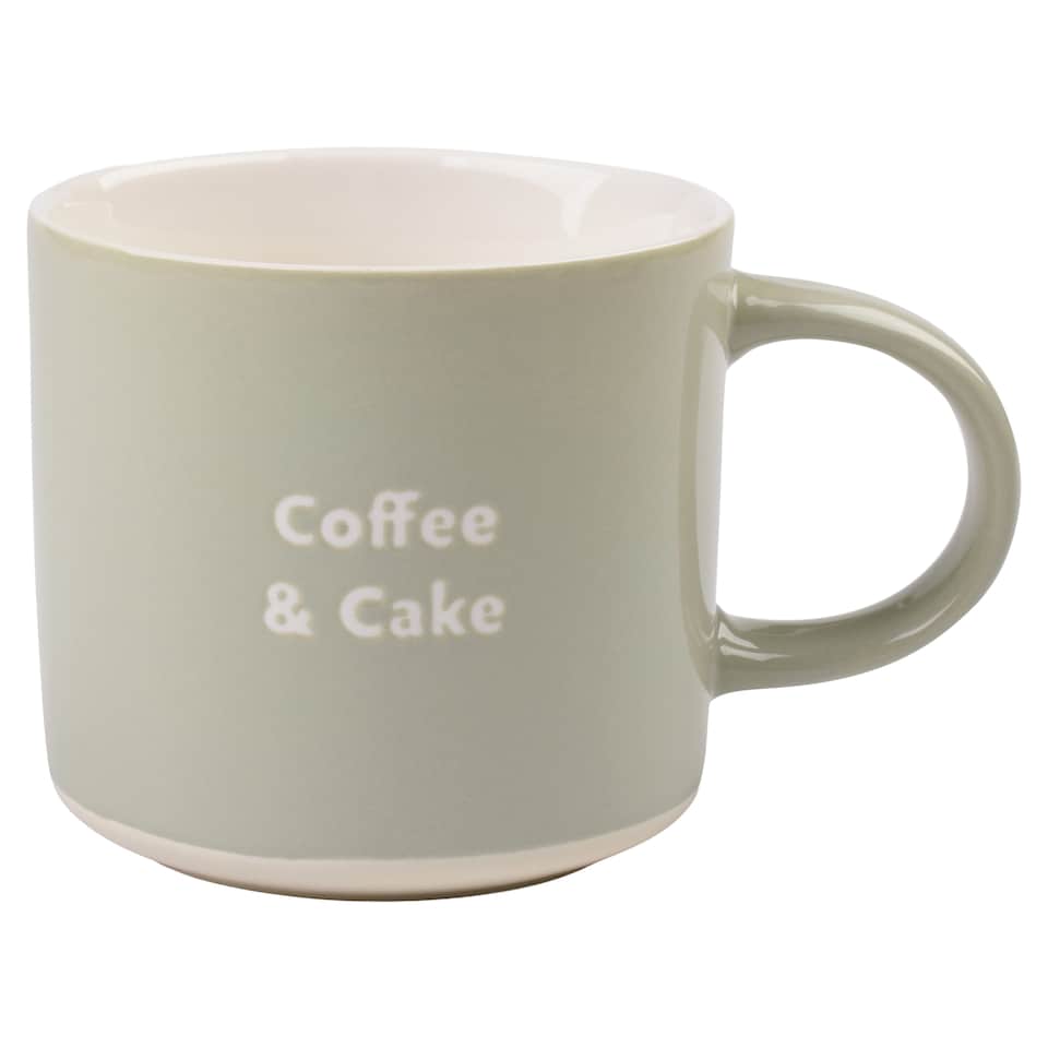 F&F Home Coffee and Cake Mug 