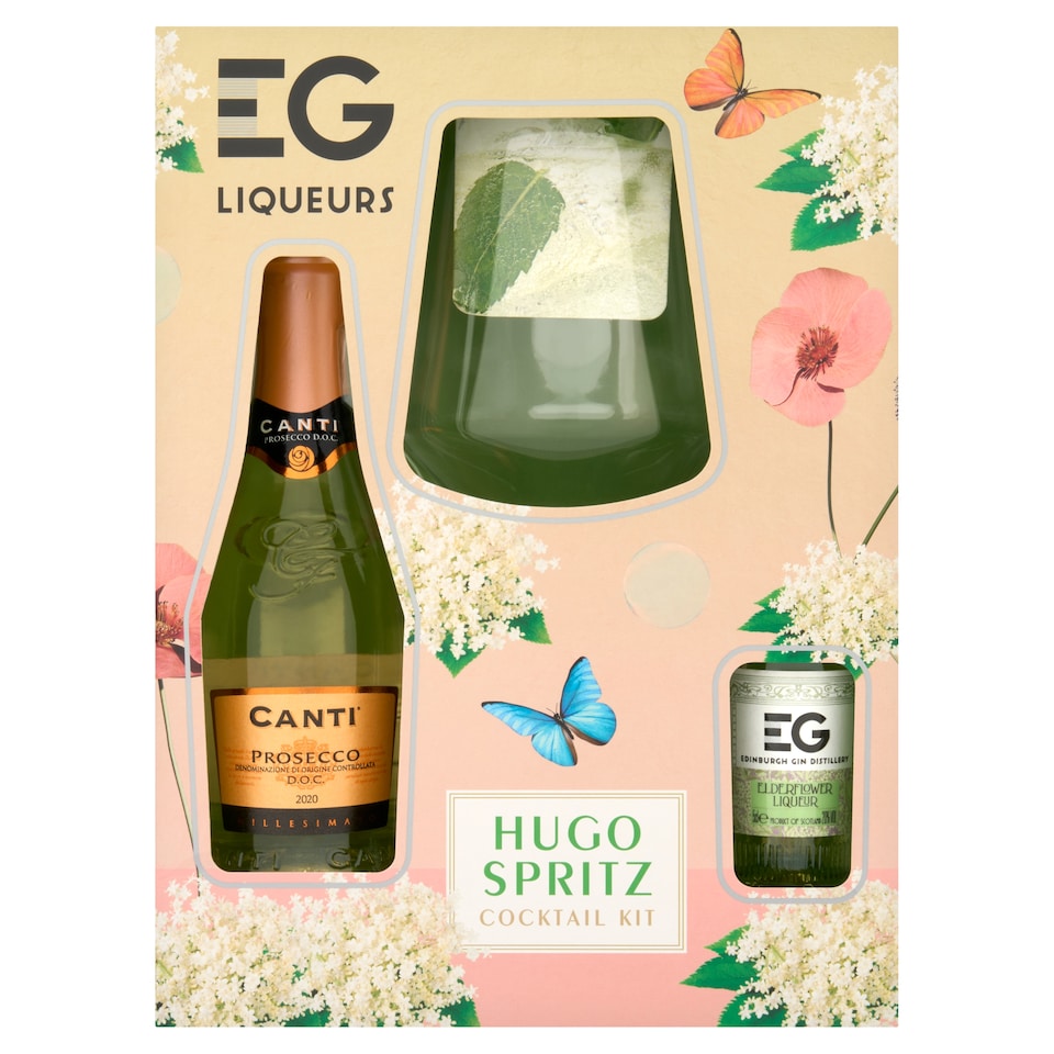 Edinburgh Gin Hugo Spritz Cocktail Kit