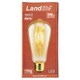 Landlite ST64 300 lm 4 W E27 1700K LED izzó  1. kép
