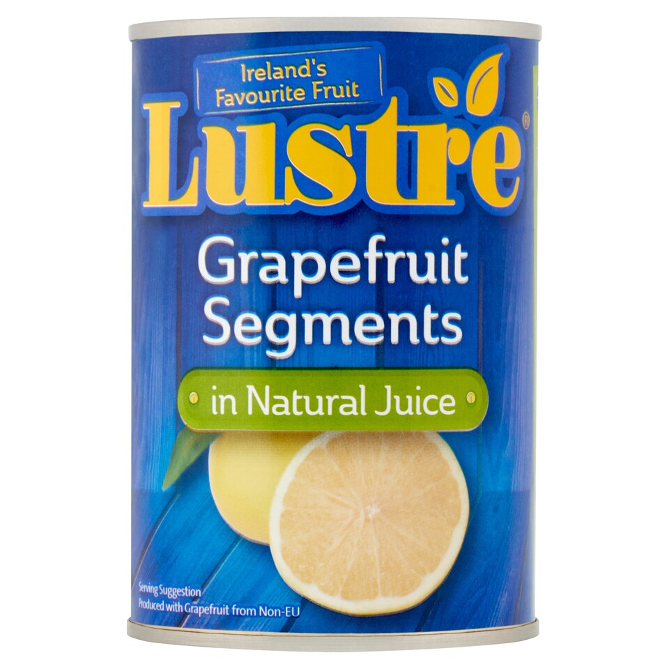 Lustre Grapefruit Segments In Juice 410G