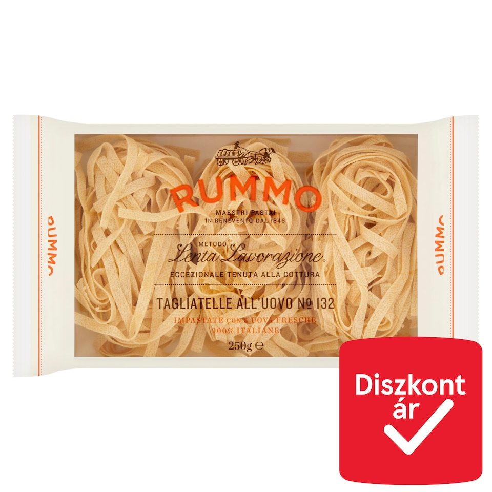 Rummo Tagliatelle 5 tojásos durum száraztészta 250 g