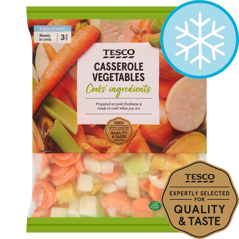 Tesco Casserole Vegetables 1Kg