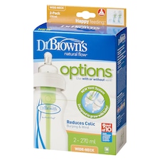 Dr Browns Wide Neck Bottle 2 Pack