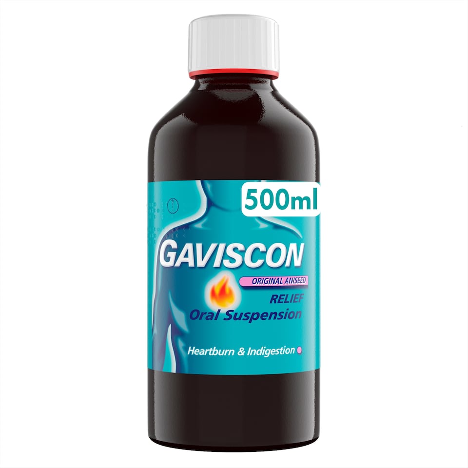 image 1 of Gaviscon Heartburn & Indigestion Liquid Aniseed 500ml