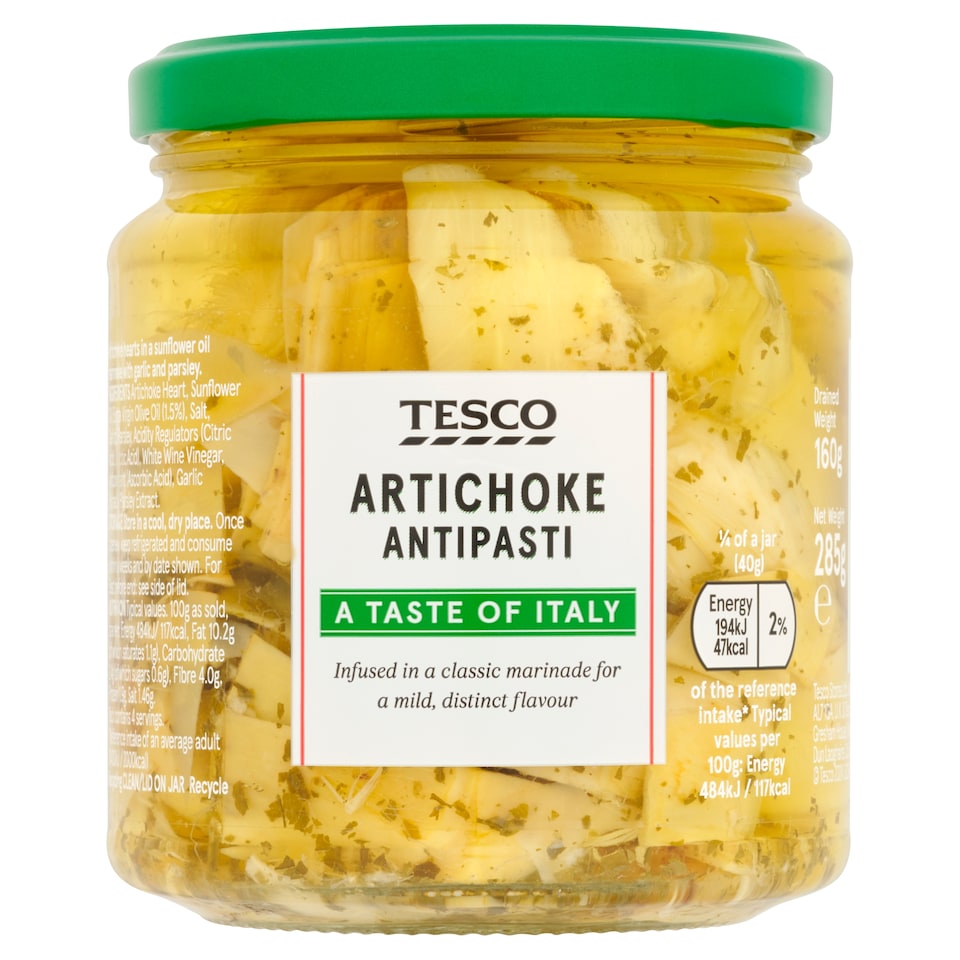 Tesco Artichoke Antipasti 285G
