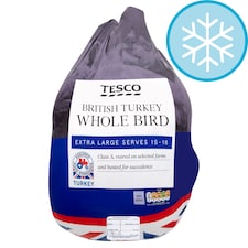 Tesco British Turkey Whole Bird Extra Large 7.0-8.8kg