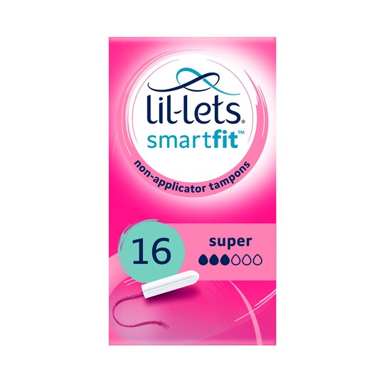 Lil Lets Non Applicator Super Tampons 16 Pack Tesco Groceries