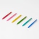 image 3 of Paperchase Rainbow Set of 6 Metal Pens