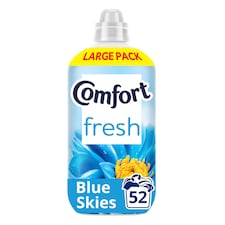 Comfort Fresh Fabric Conditioner Blue Skies 52 Washes 1560ml
