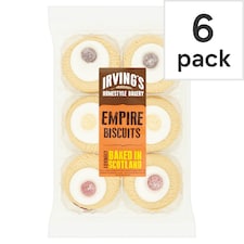 Irving's Homestyle Bakery Empire Biscuits 6 Pack