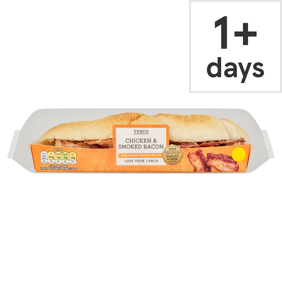 Tesco Chicken & Bacon Sub