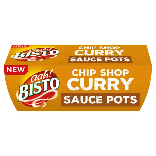 Bisto Chip Shop Curry Sauce Pots 2 X 90G Tesco Groceries