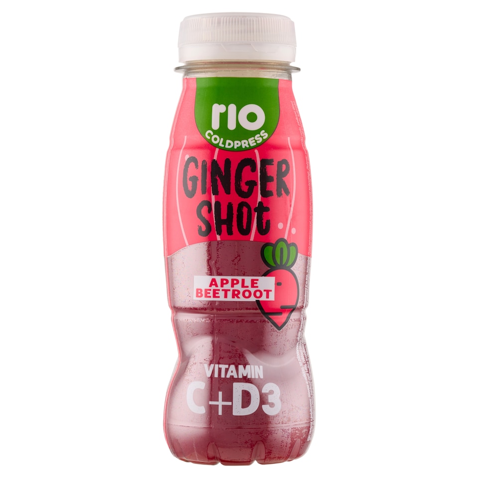 Obrázek 1 pro produkt Rio Cold Press Nápoj s jablečnou šťávou a červenou řepou se zázvorem a chilli pepřem 180ml
