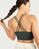 image 2 of F&F Active 2-Pack Seamfree Light Support Sports Bras in Multi