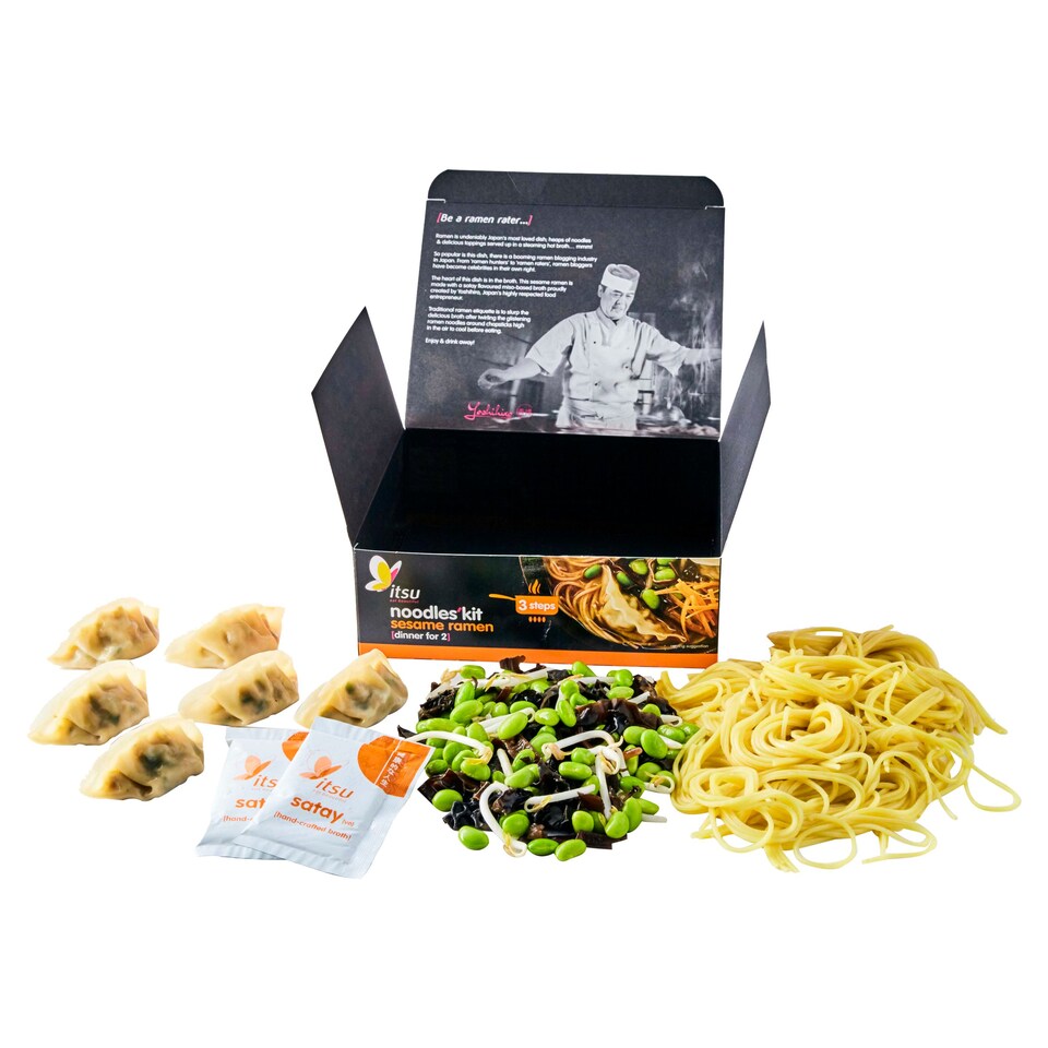 image 1 of Itsu Sesame Ramen Noodles Kit 478G