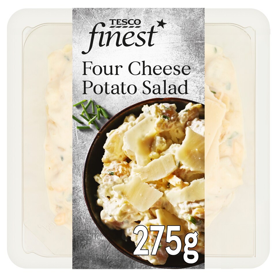 Tesco Finest Four Cheese Potato Salad 275g