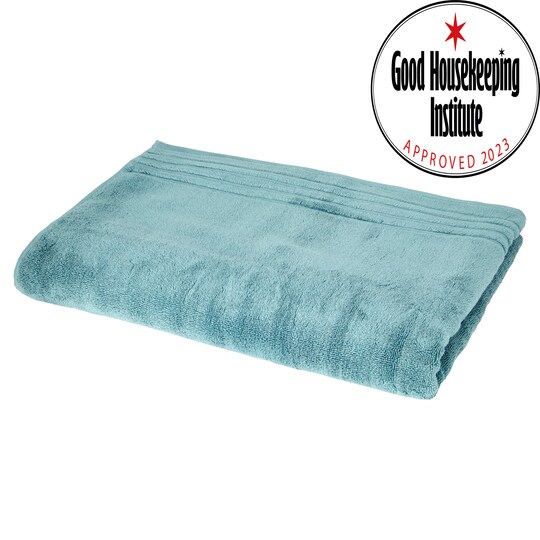 Fox & Ivy Hygro Tencel Bath Sheet Ice Blue Tesco Groceries