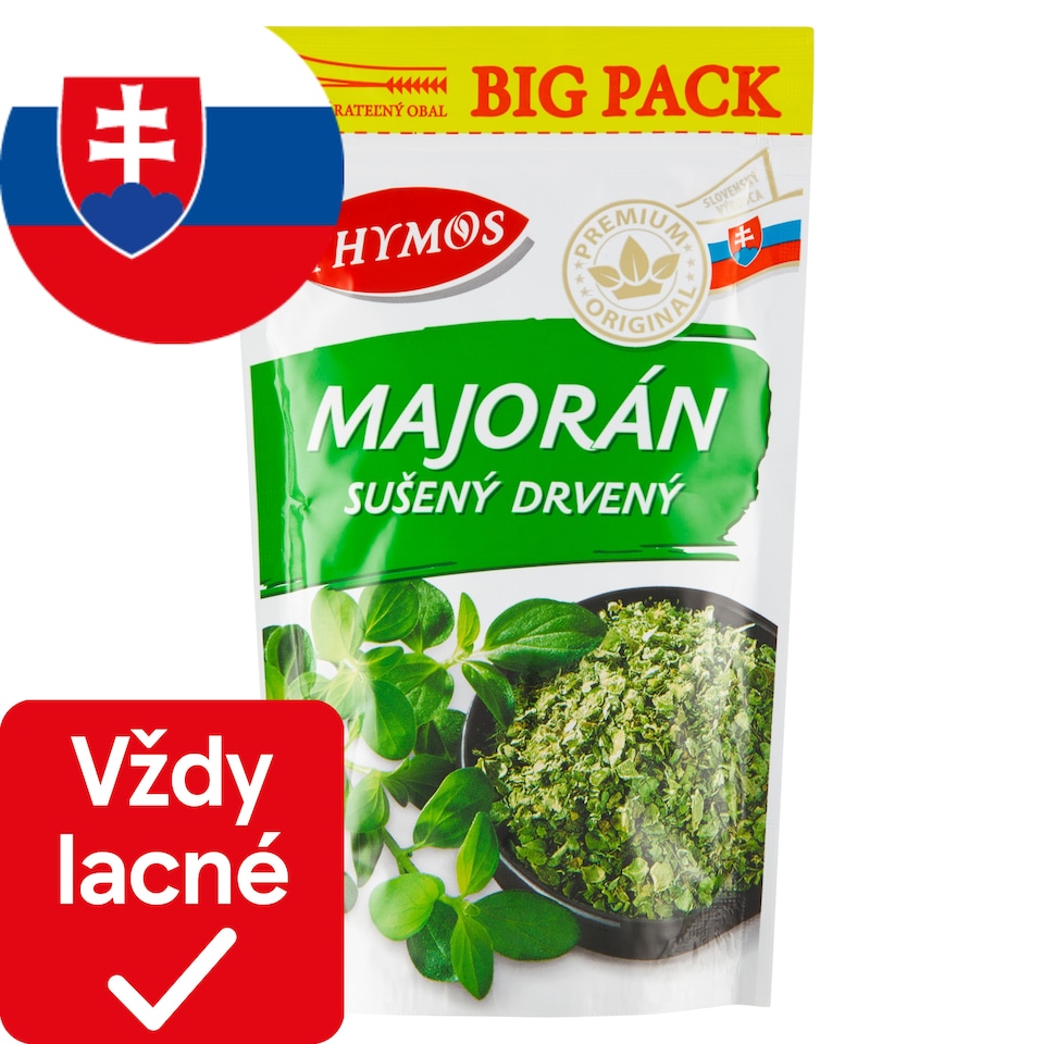 Thymos Majorán sušený drvený 20 g
