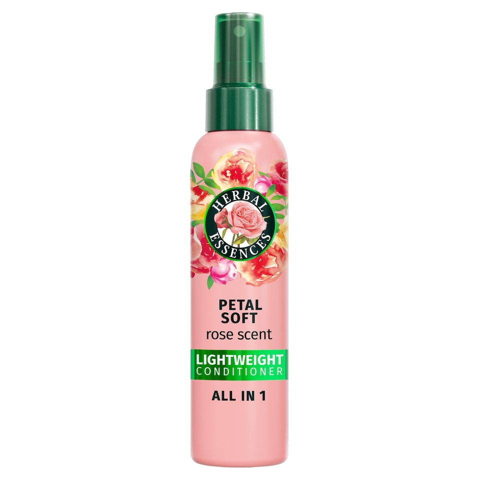 image 1 of Herbal Essences Petal Soft Rose Scent Leave In Conditioner 145ml