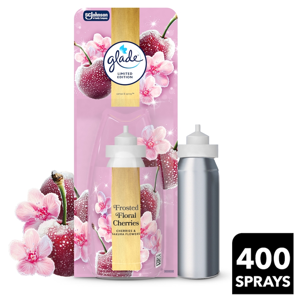 image 1 of Glade Sense And Spray Refill Floral Cherries 18ml