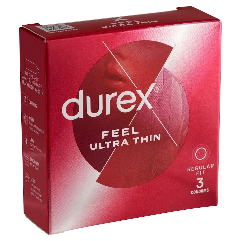 Durex Feel Ultra Thin óvszer 3 db  1. kép