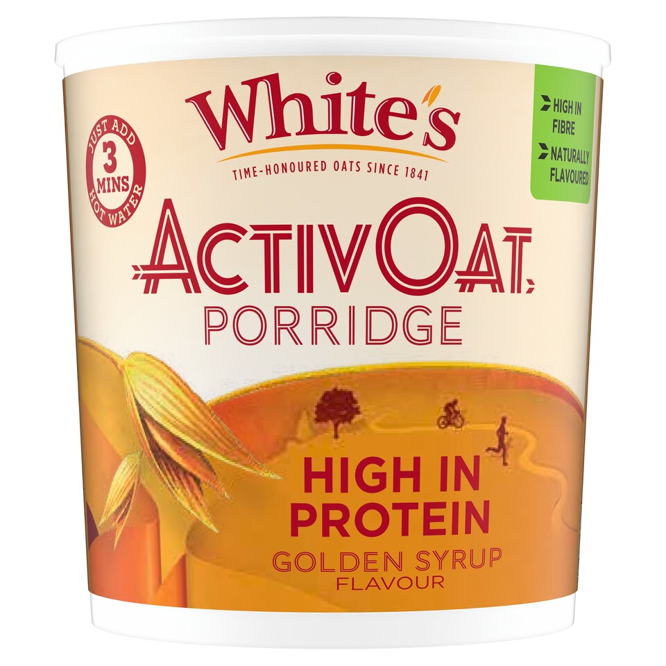 White's ActivOat Porridge Golden Syrup 50g