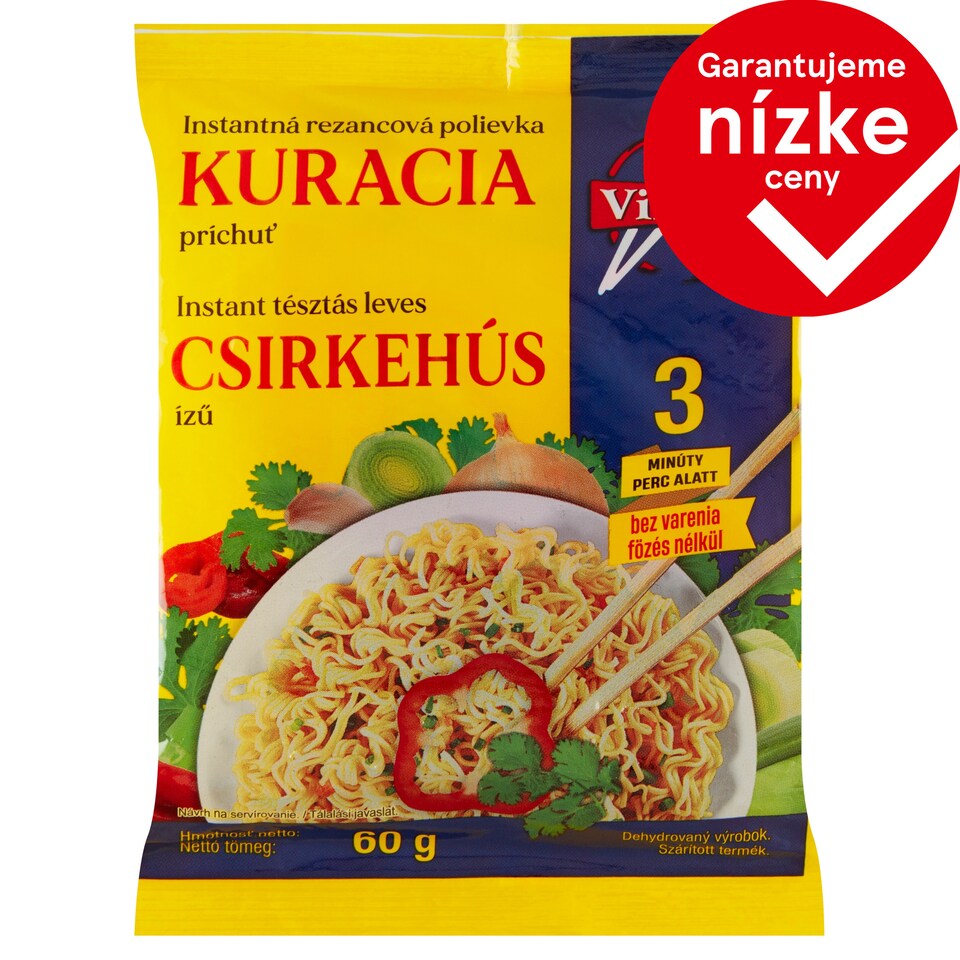 Vifood Instant Noodle Soup Chicken Flavor 60 g