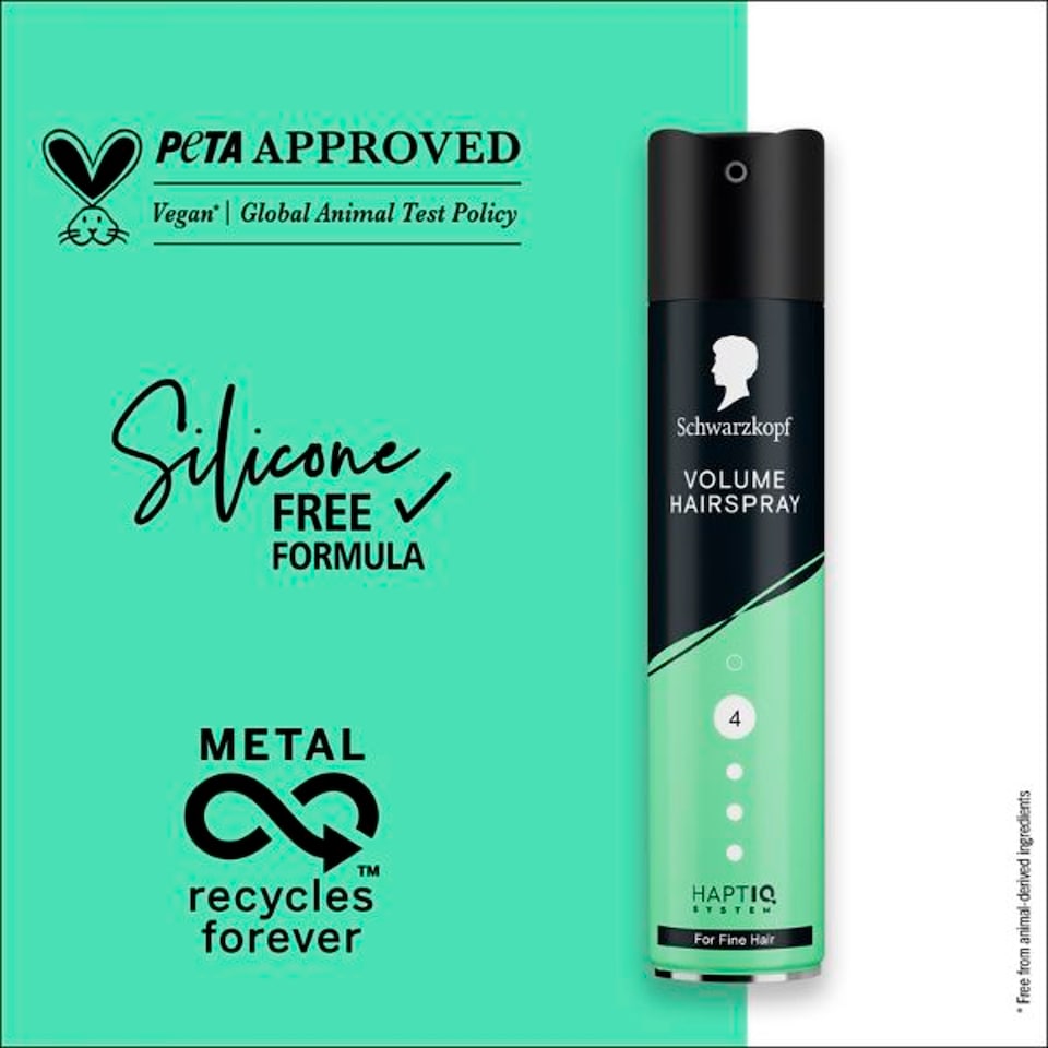 image 1 of Schwarzkopf Volume Hairspray For Fine Hair 250ml