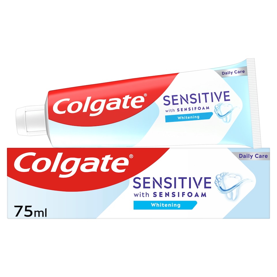 image 1 of Colgate Sensitive Sensifoam Whitening Toothpaste 75Ml