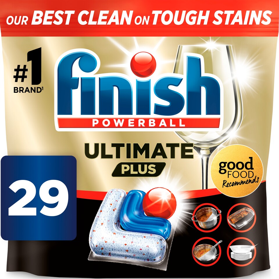 image 1 of Finish Ultimate Plus All In One Fresh 29 Dishwasher Tablets 353.8g