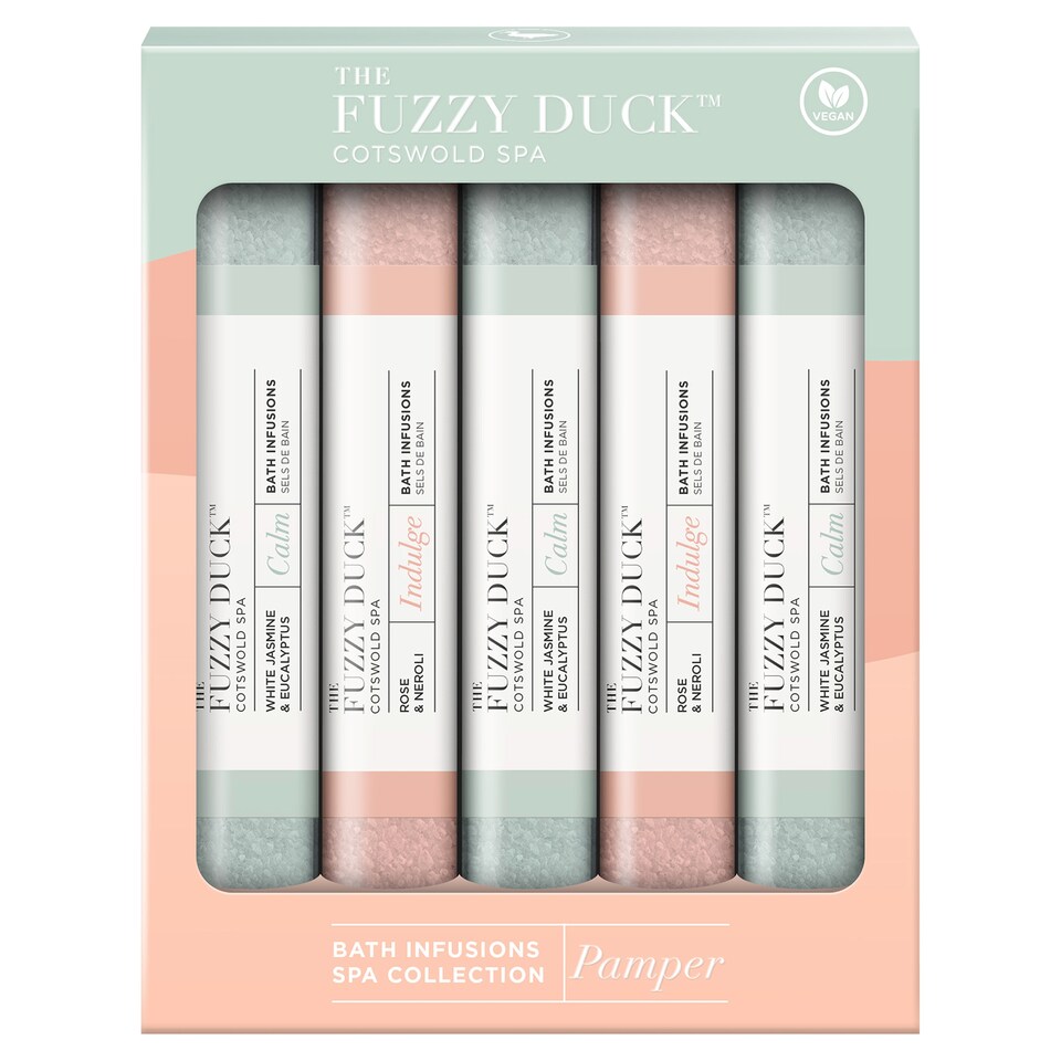 image 1 of Baylis & Harding The Fuzzy Duck Cotswold Spa Bath Soak Crystals Gift Set 5 x 65g