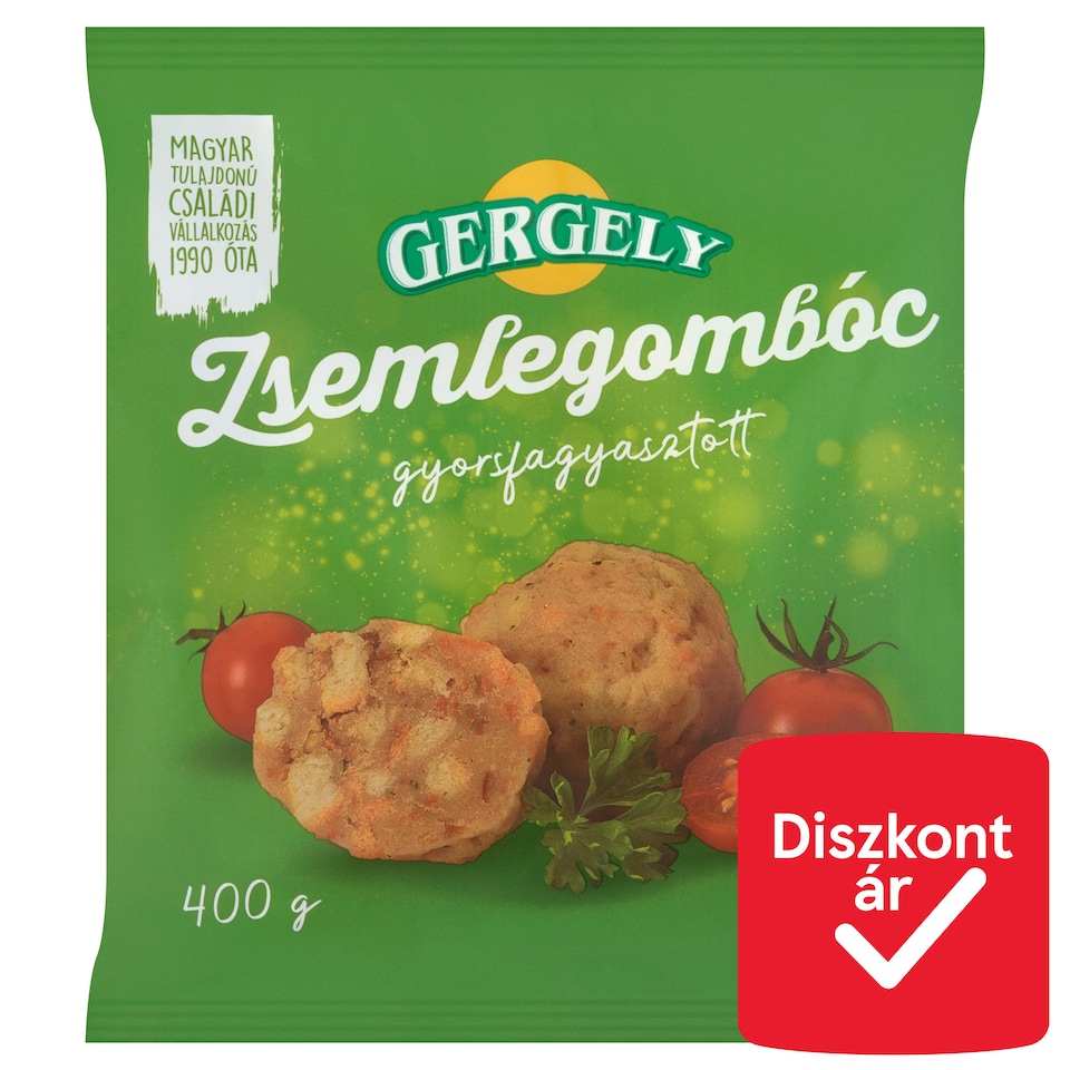 Gergely gyorsfagyasztott zsemlegombóc 400 g