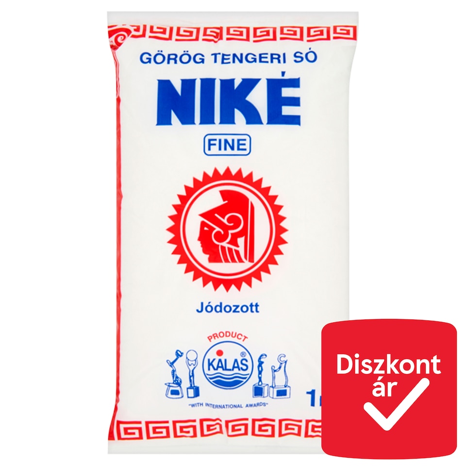 Niké Fine jódozott görög tengeri só 1 kg