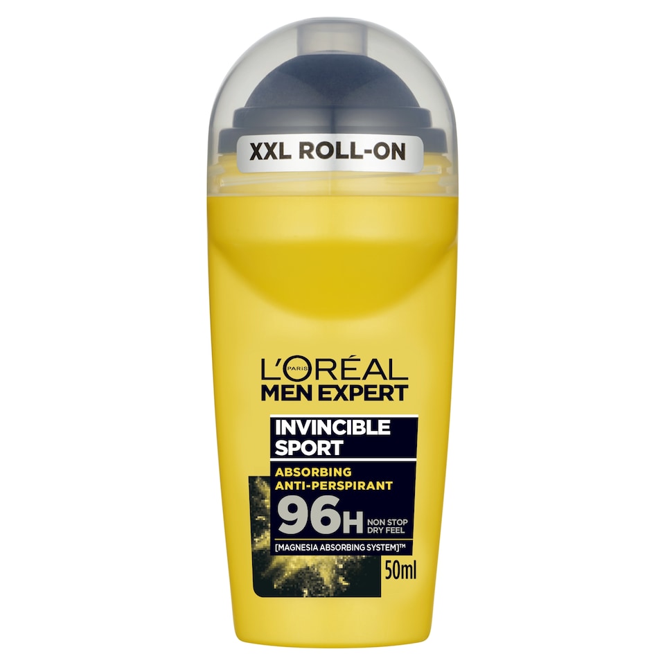 image 1 of L’Oreal Men Expert Invincible Sport Rollon Deodorant 50Ml