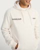 image 4 of NASCAR Slogan Car Print Hoodie in Cream