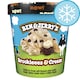 image 1 of Ben & Jerry's Brookieees & cream vanilla ice cream with brownie-style cookie dough 465 ml