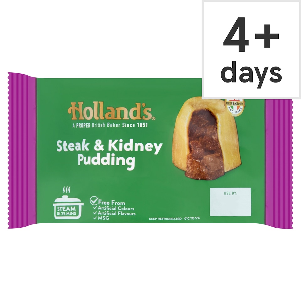 Hollands Steak&Kidney Pudding