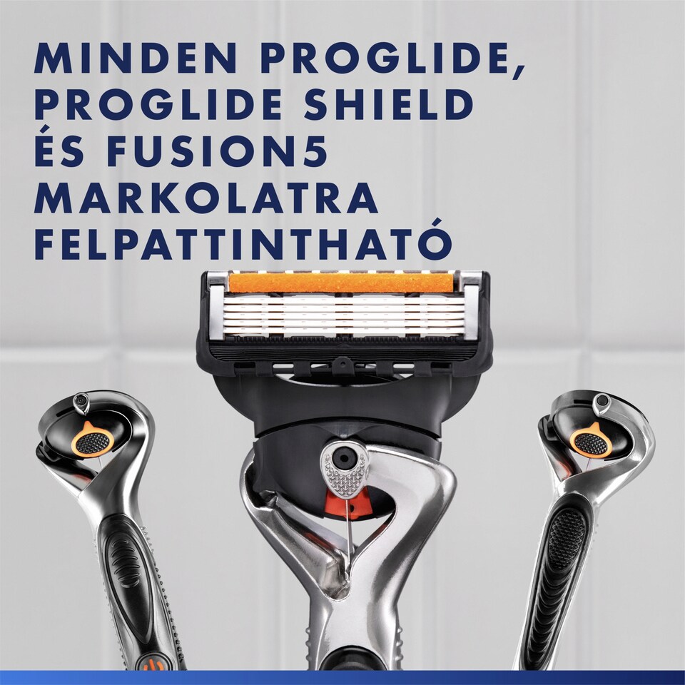 Gillette ProGlide Férfi Borotvabetétek, 4 Borotvabetétek, 5 Penge, Precíziós Nyíró  1. kép