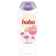 Baba Tündérkert Refreshing Shower Gel with Elderberry and Rose Water Scent 400 ml