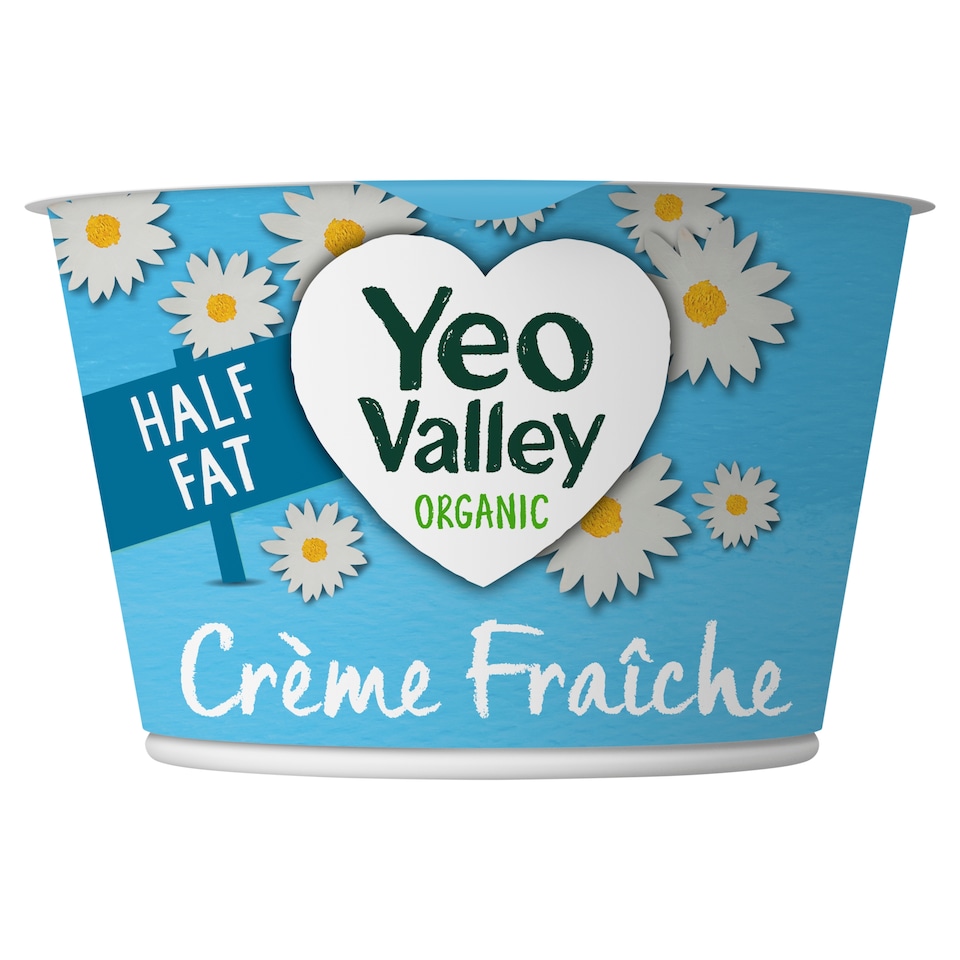 Yeo Valley Organic Half Fat Creme Fraiche 200G