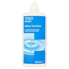 Tesco Health Saline Solution 360ml