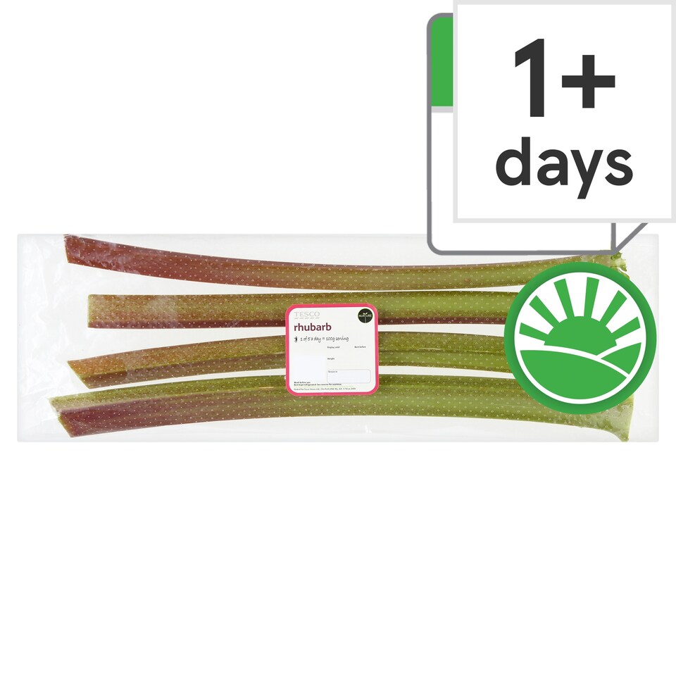 Tesco Rhubarb 600G Class 1