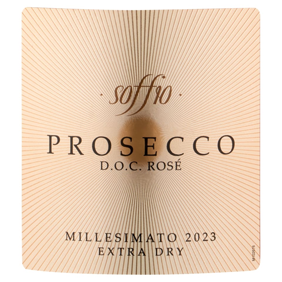 image 1 of Soffio Prosecco D.O.C. Rose Extra Dry 750ml