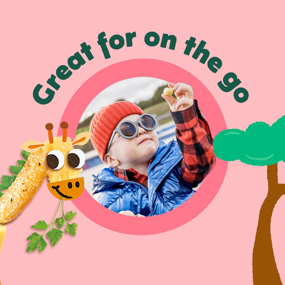 image 1 of Organix Tomato Noughts & Crosses Multipack Organic Toddler Puffs Snack 12 months+ 4x15g