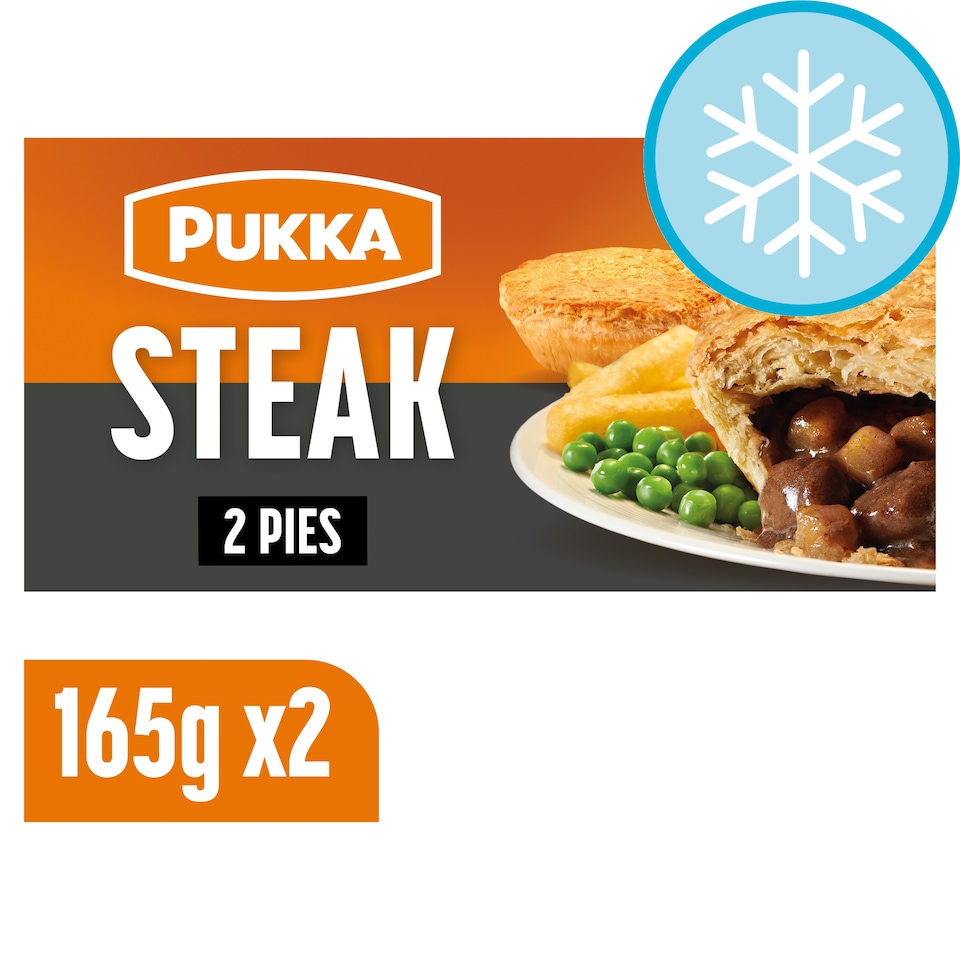 Pukka 2 Steak Puff Pastry Pies