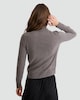 image 3 of F&F Premium Pure Cashmere High Neck Jumper in Brown